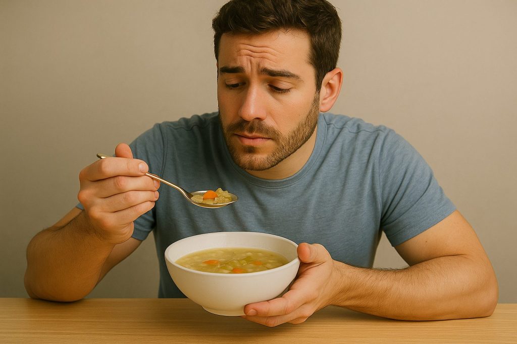 体に優しい食事を摂る人