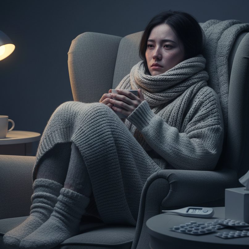 体温が低い影響で免疫力が落ちてしまってる人
