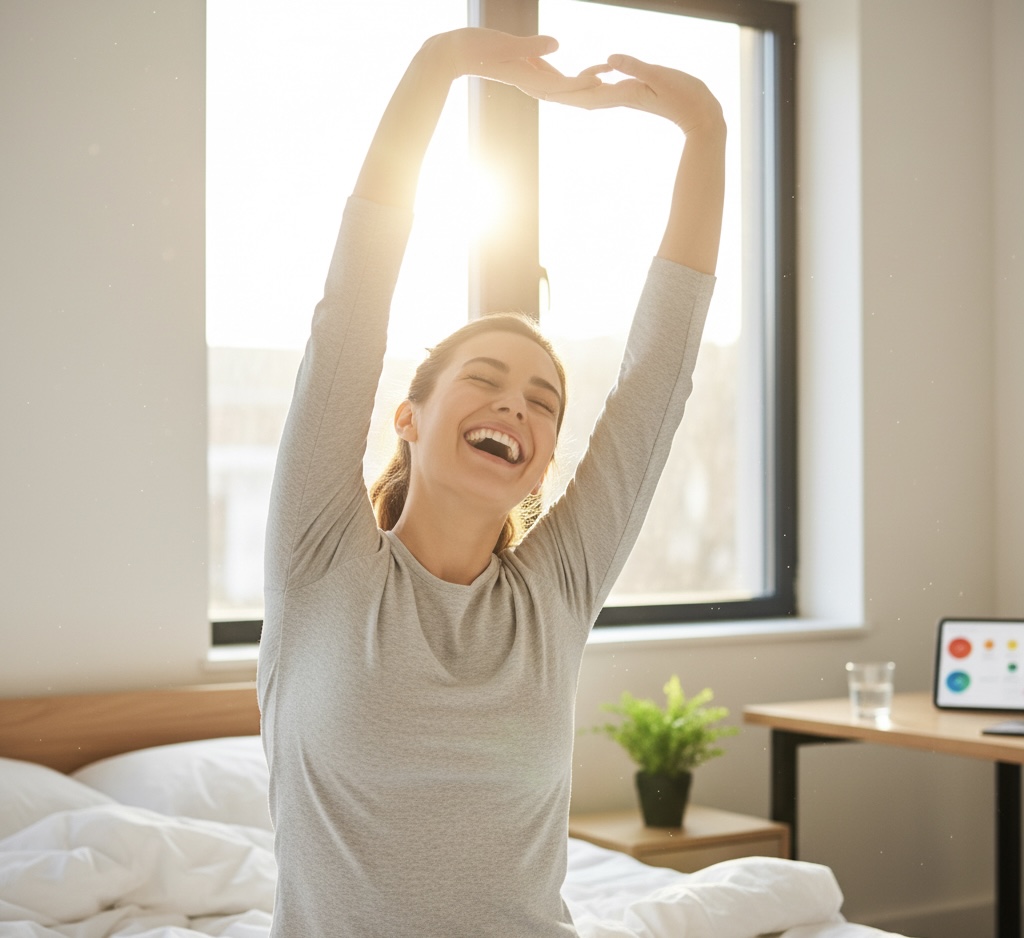 起床とともにドーパミンを出す