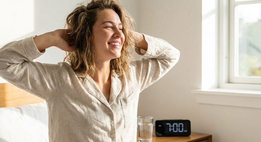 しっかりと睡眠が取れている