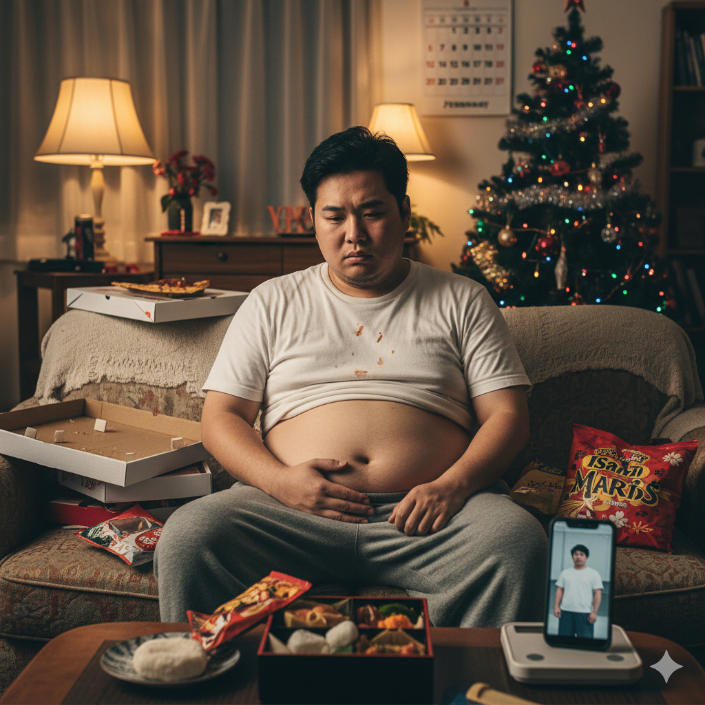 年末年始で太った人