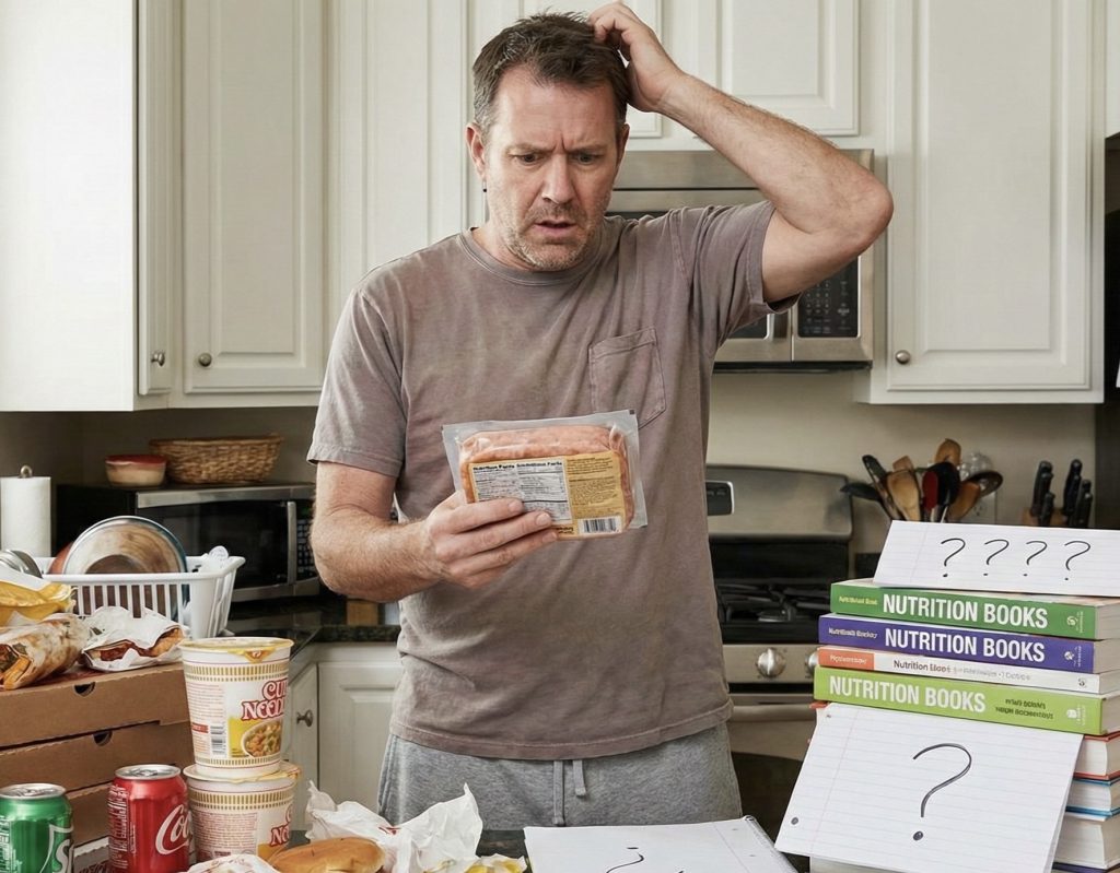 栄養バランスの科学的知識が不足している