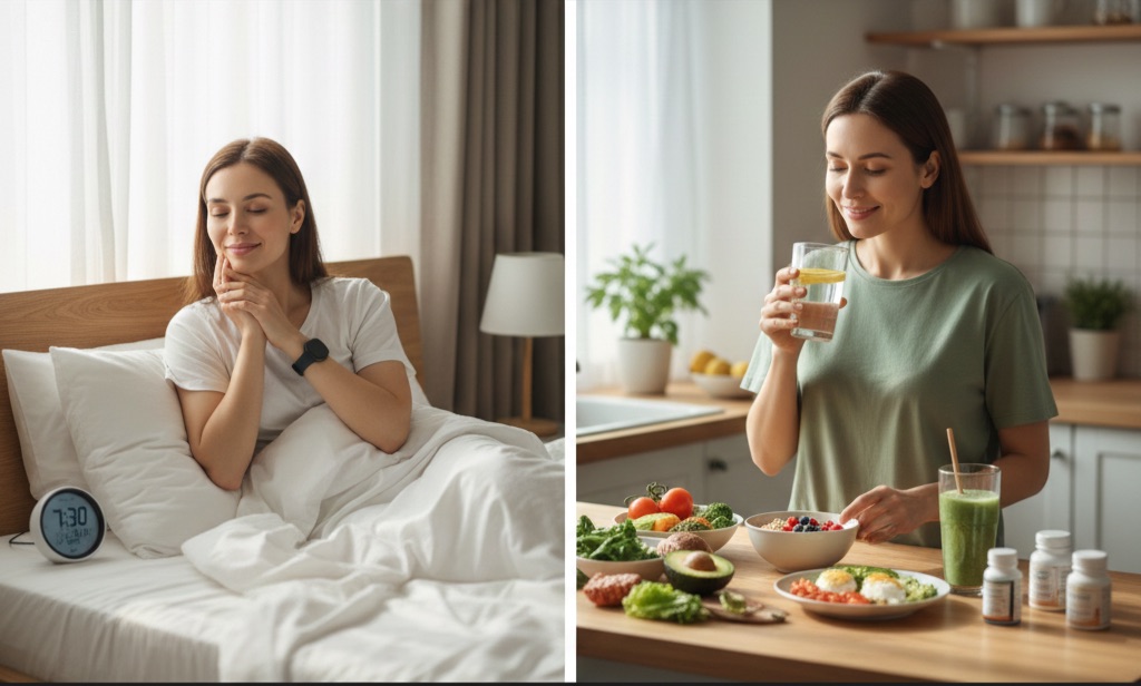 睡眠と食事のリズムを整えてホルモンバランスを最適化する