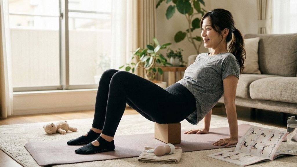 骨盤ケアを行う人